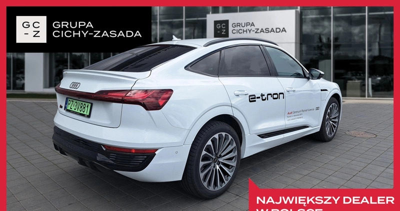 Audi e-tron cena 353600 przebieg: 6807, rok produkcji 2023 z Zwierzyniec małe 191